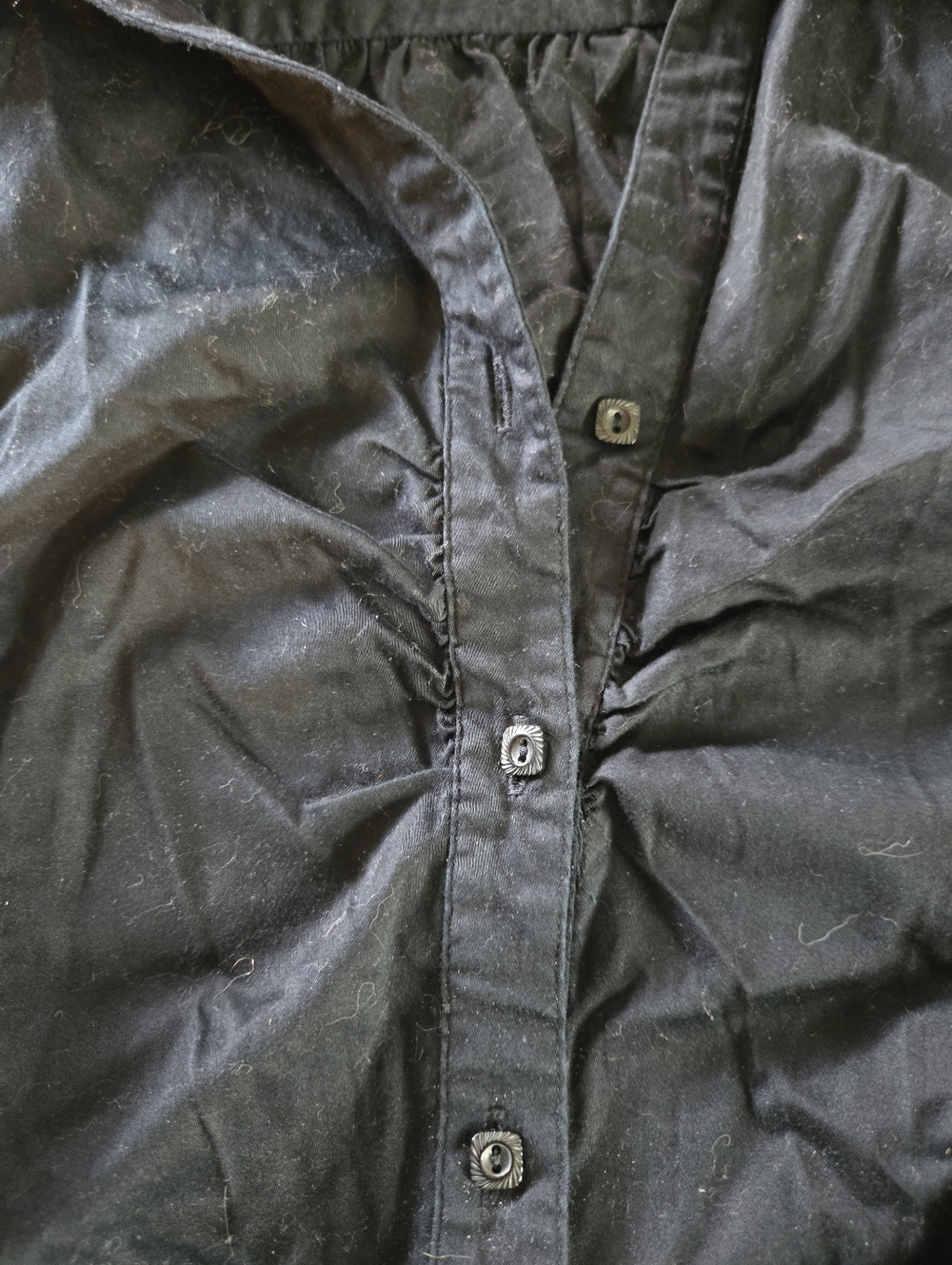 Lane Bryant Black Collared Shirt - Picture 6 of 6